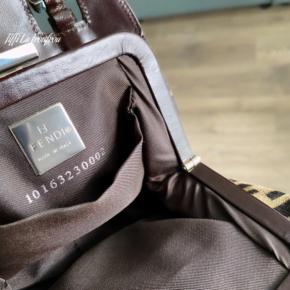 Authentic Fendi Zucca mini tote - Picture 13 of 16